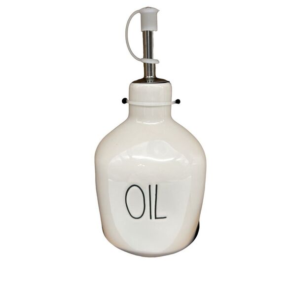 Rae Dunn Oil and Vinegar Cruet Set - Picture 2 of 3